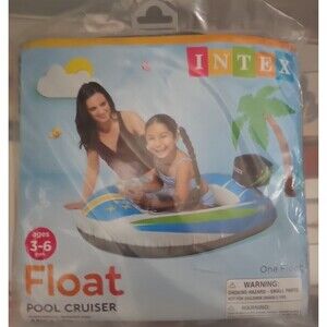 INTEX Pool Cruiser Inflatable Boat, Pool Float Toy, Summer Water Toy